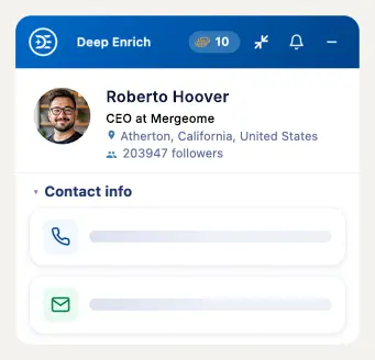 Contact Purchase in Progress