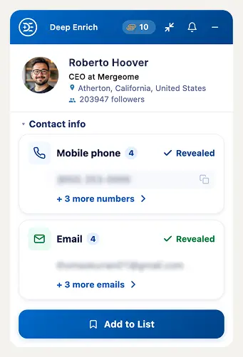 When Contact Details Are Not Instantly Found